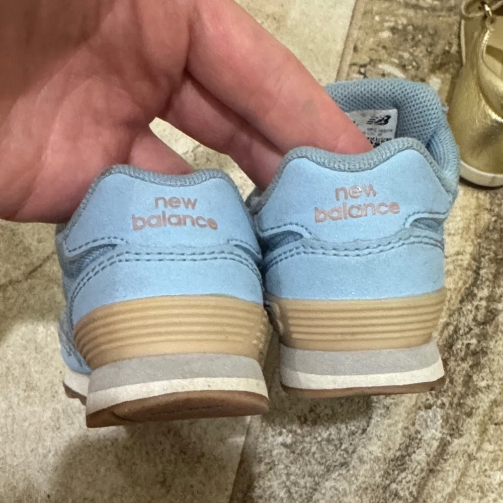 New Balance Kids' Light Blue Sneakers